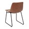 Flash Furniture 18" Light Brown LeatherSoft Dining Chairs, 2PK ET-ER18345-18-LB-BK-GG - alternate 6